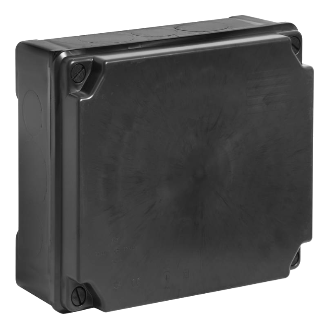 Wiska Box WIB5 Black IP65 320x250x135mm