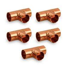 C460-0090-PH-TEE Copper Tee 3/4'' OD