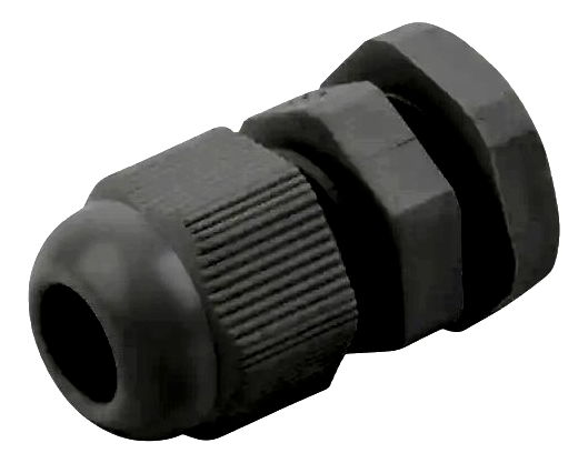 Termtech Compression Cable Gland 12mm Black