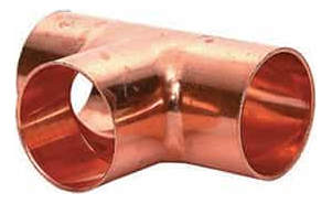 Copper 3/8'' Equal Tee CxCxC