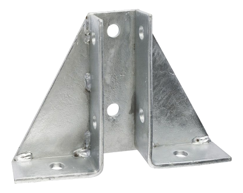 Metpro Single Channel Gusset Base Plate