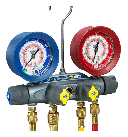 YJ BRUTE II Test & Charging Manifold R410A/R32