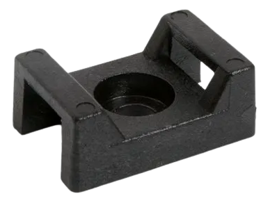 Termtech Cable Tie Cradle Black 