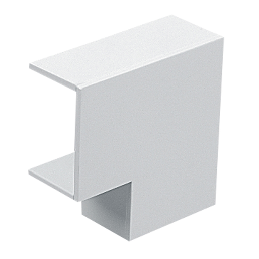 MT Mini Trunking Flat Bend 38x25mm White