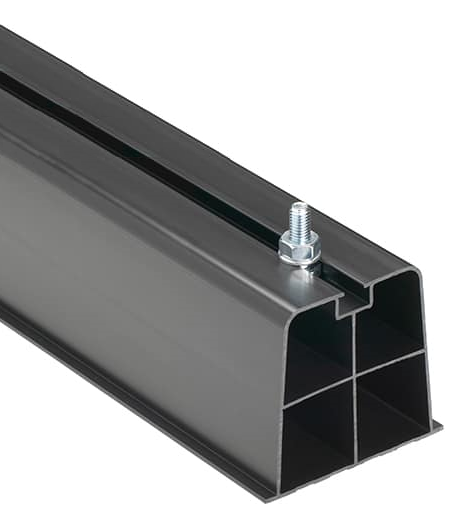 StrutFoot PVC Mounting Block 1000mm