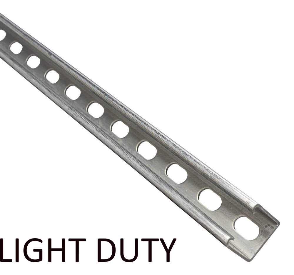 Light Duty Slotted Strut 41x41x1.5mmx3m