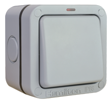 Hamilton Elemento IP Switch 1G DP 20AX Grey IP66