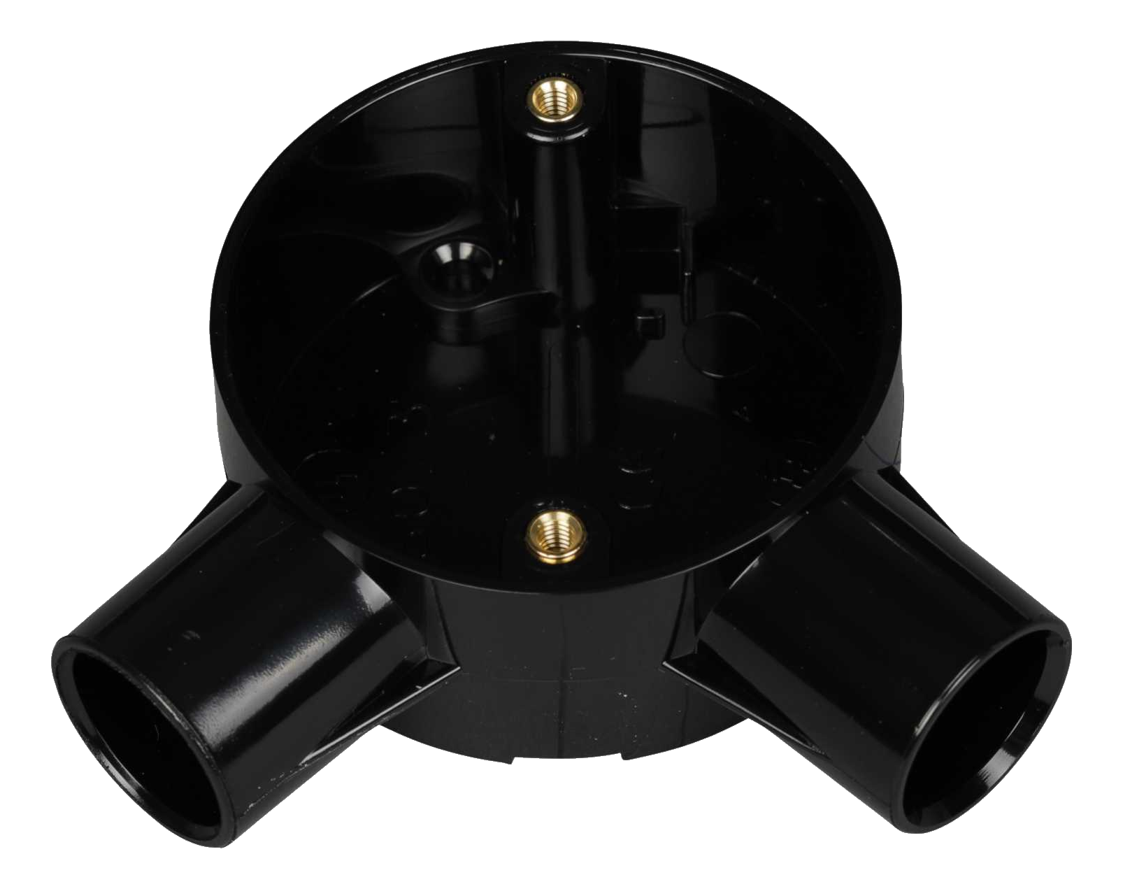 MT Angle Circular Box 20mm Black