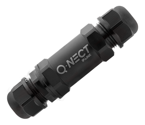 Unicrimp Inline Connector 5Pole 2Way 24A IP68