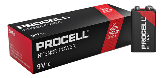 Procell Intense Alkaline 9V Battery