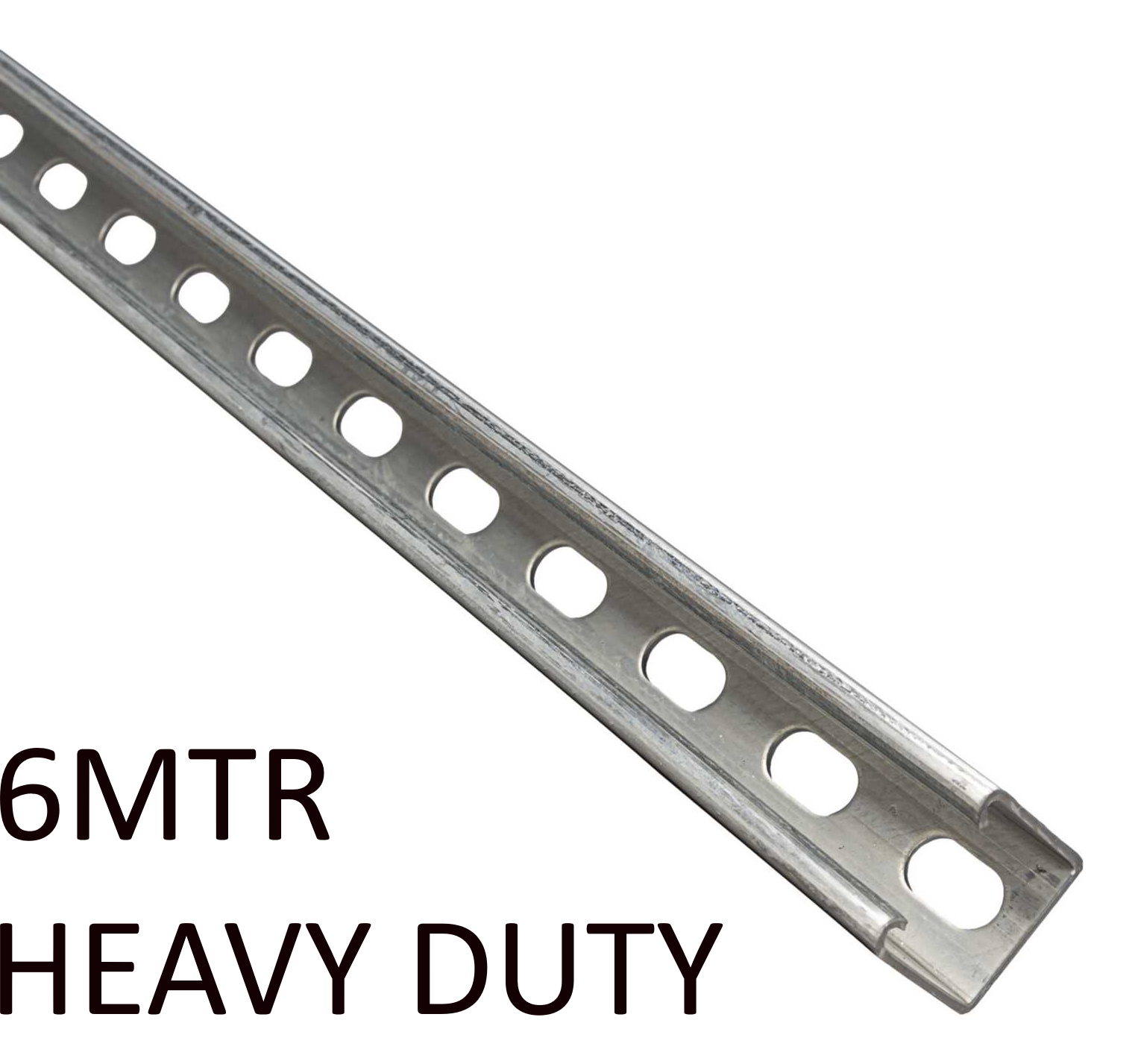 Heavy Duty Slotted Strut 41x41x2.5mmx6m