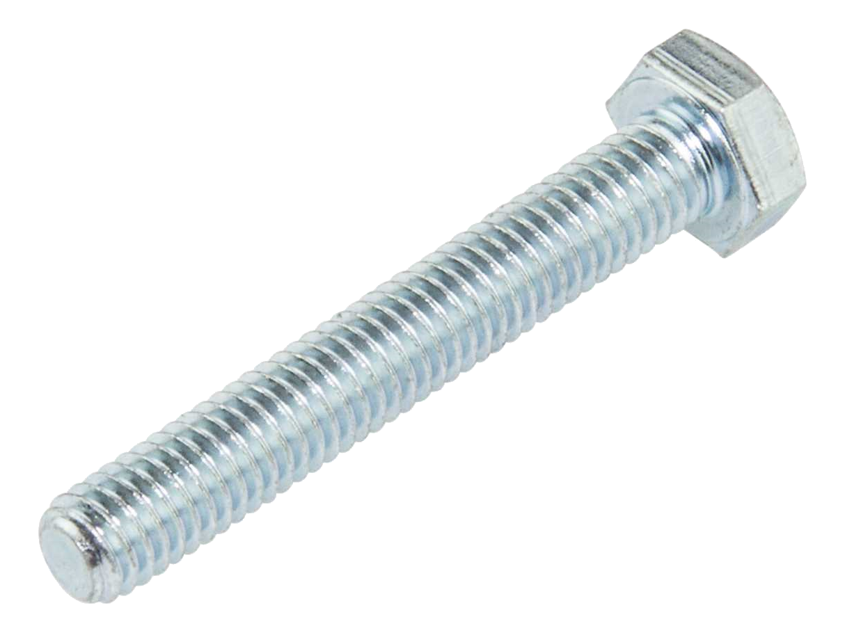 Hex Setscrew BZP M6x50mm