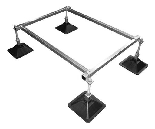 StrutFoot Base Support System Single Unit Frame 1300x1000mm SWL:700KG