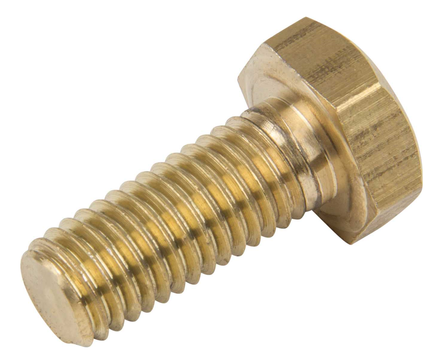 Hex Setscrew Brass M10x25mm