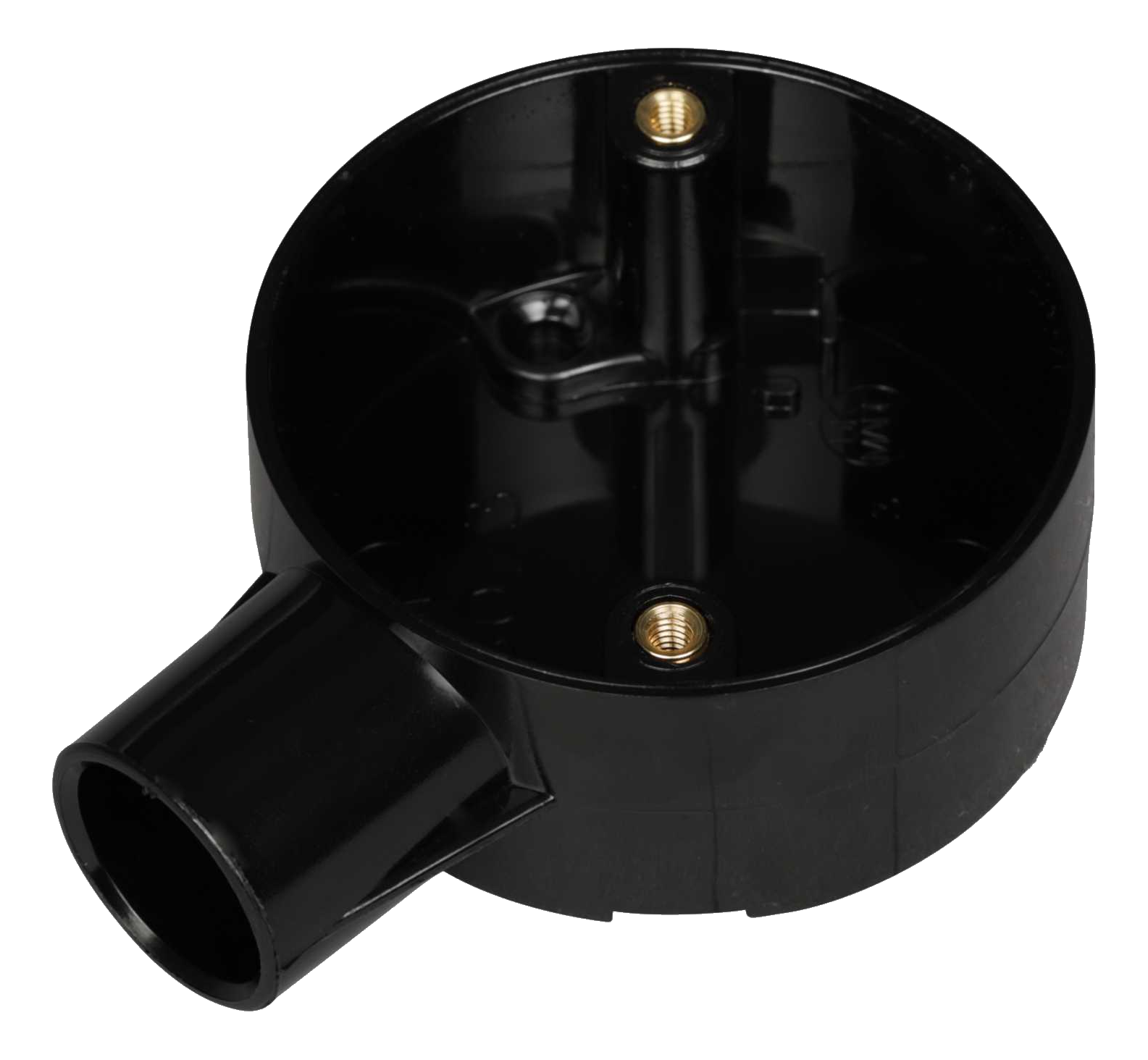 MT Terminal Circular Box 20mm Black