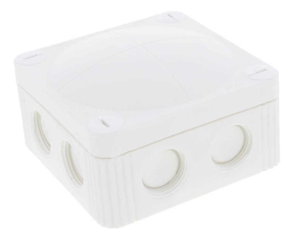 Wiska COMBI 308 Adaptable Box 85x85x51mm White IP66