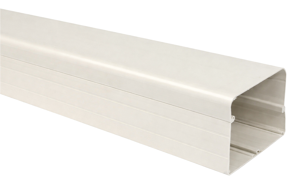 DivTec 140mm ASHP Trunking Ivory 2M