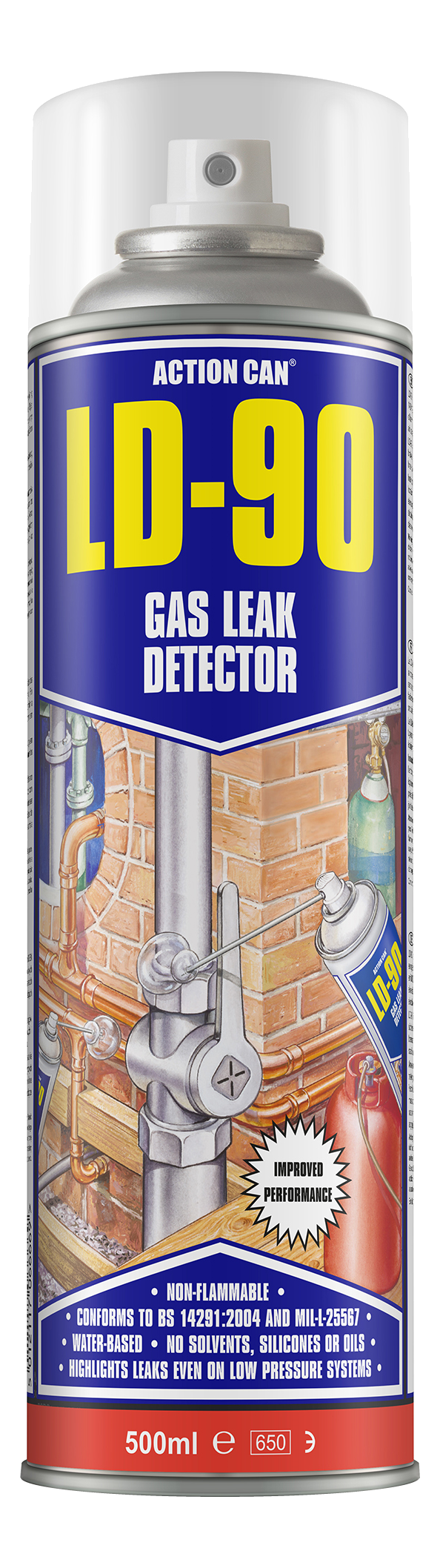 Action Can LD-90 Gas Leak Detector 