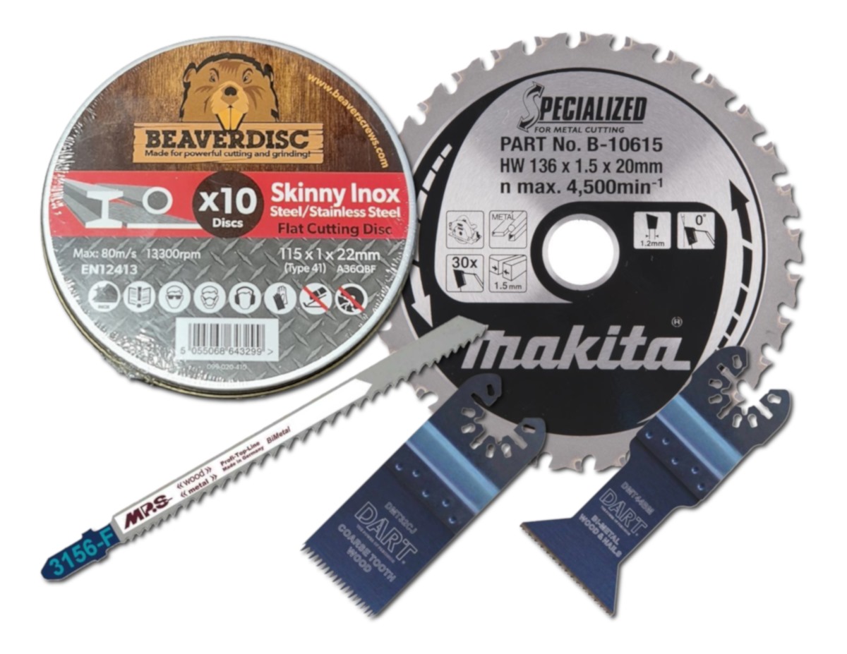 Disc, Jigsaw & Multi Tool Cutting Blades