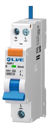 Mini Ac Rcbo Connect ACR Supplies Ltd | Liveelec RCBO B Curve Type A Mini Double ...